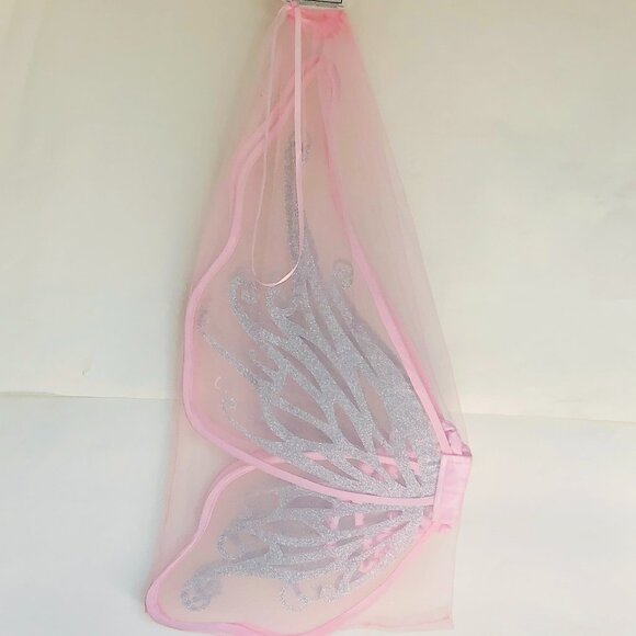 New w/Tag-Great Pretenders Pink Fairytale Flutter Wings - Picture 4 of 11